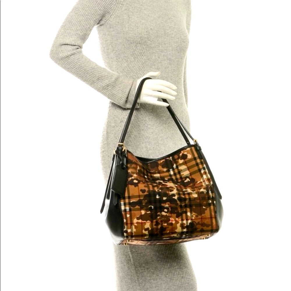 Burberry Canterbury Camouflage Horseferry Tote